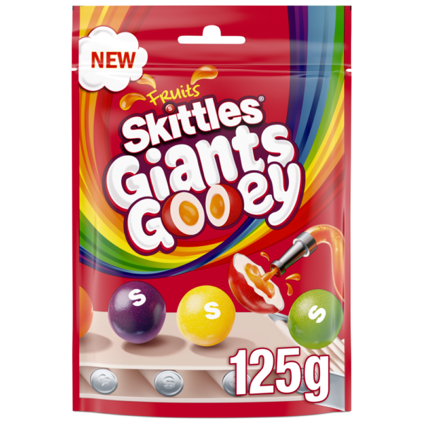 Skittles Giants Gooey 125g (UK)