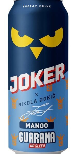 Guarana Nikola Jokic Joker Mango Energy Drink (Serbia)