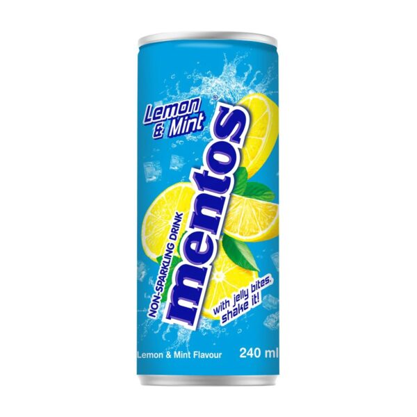 Mentos Soda Kick Lemon&Mint 240ml (Korea)