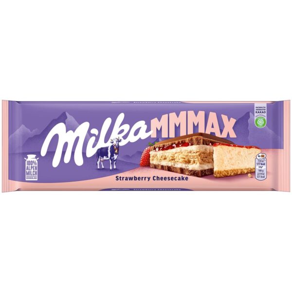 Milka Max Strawberry Cheesecake 300g (Austria)