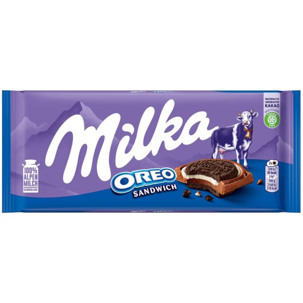 Milka Oreo Sandwich 100g (European)