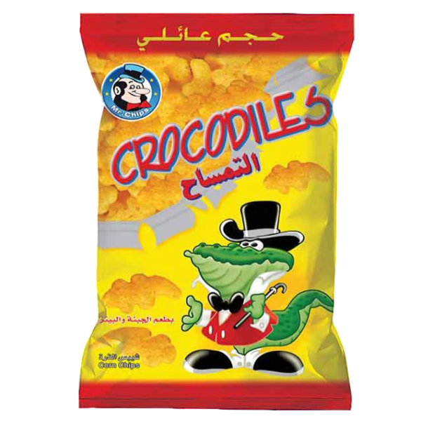 Mr. Chips Crocodile Corn Puff Chips 90g