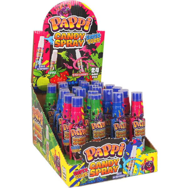 Pappi Candy Spray Super Sour 28g