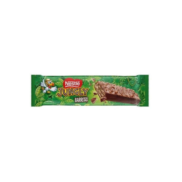 Nestle Jungly Barritas Wafers 34g (Spain)