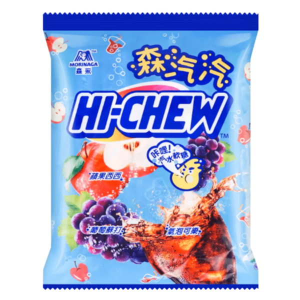 Hi-Chew Soft Candy Cola-Grape-Apple (Taiwan)
