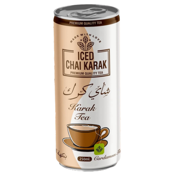 Iced Chai Karak Cardamom 250ml (Jordan)