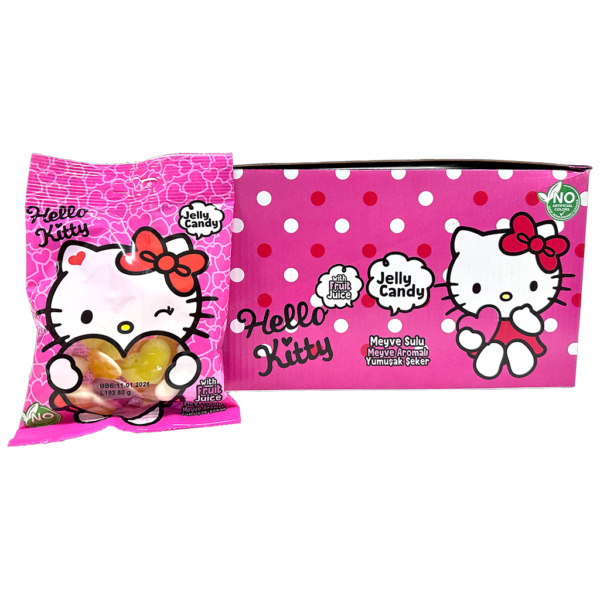Hello Kitty Heart Jelly Gummy 80g
