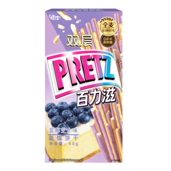 Glico Pretz Blueberry Cheesecake Flavor 45g (China)
