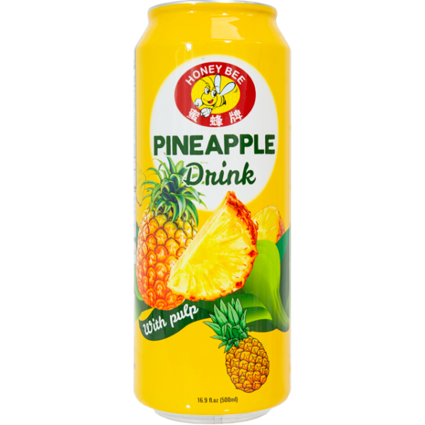 Honey Bee Pineapple Drink w/ Pulp 500ml (Vietnam)