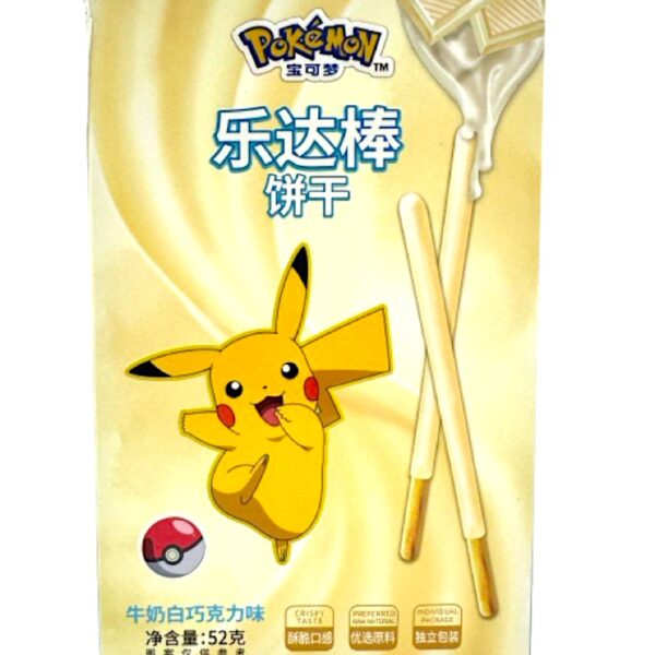 Pokemon Loco Stick Cookies Milk Chocolate (China)