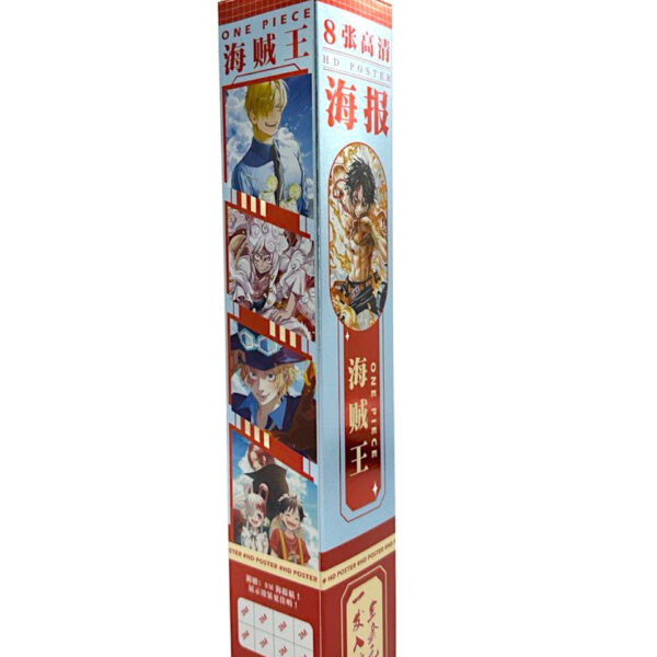 One Piece Characters HD Posters (8pcs)