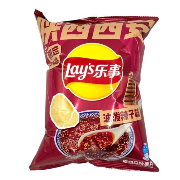 Lays City Xian Hot Oil Drizzle Flavor Limited 70g (China)
