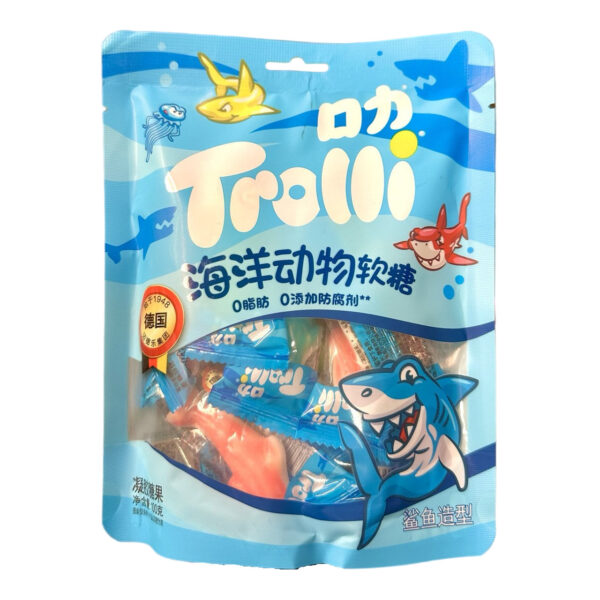 Trolli Gummy Marine Animal Shape – 100g (China)