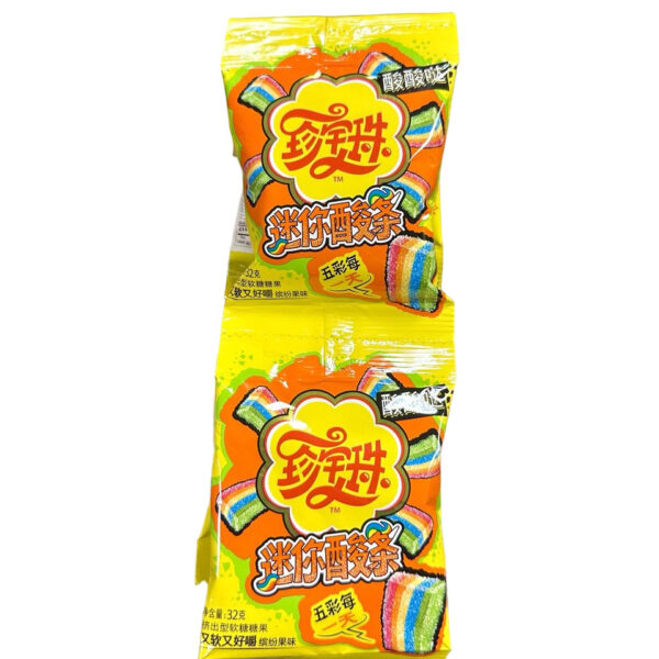 Chupa Chups Mini Sour Belts – 32g (China)