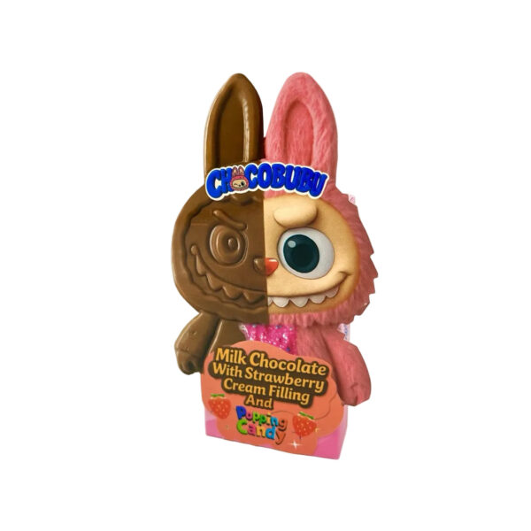Chocobubu with Strawberry Cream Filling and Popping Candy 100g