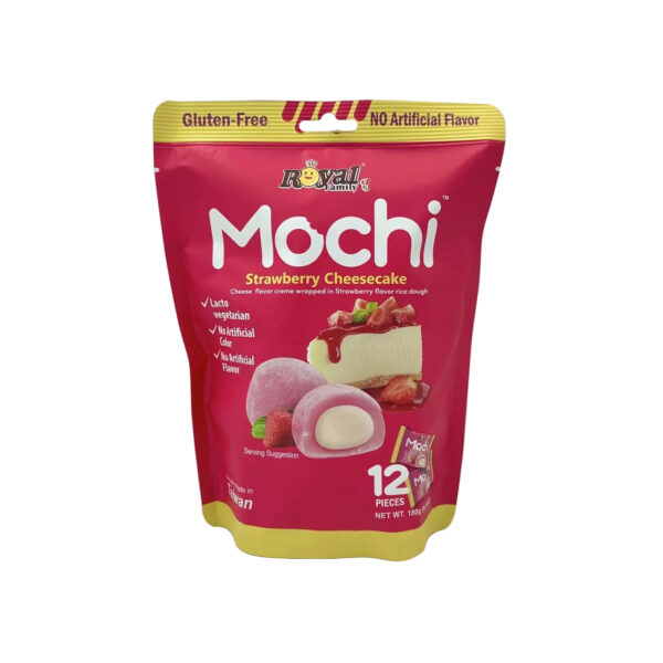 Royal Family Strawberry Cheese Cake Mochi 180g (Taiwan)