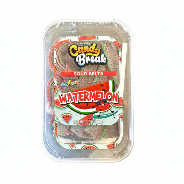 Candy Break Sour Belts Watermelon 227g