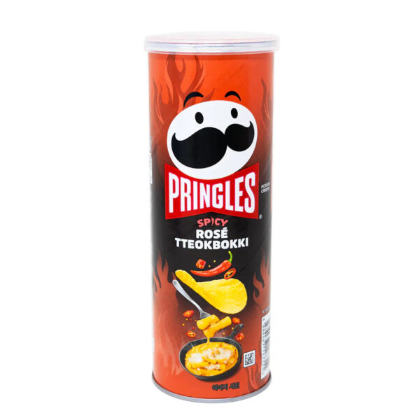 Pringles Spicy Rose Tteokbokki Flavor– 100g (Korea)