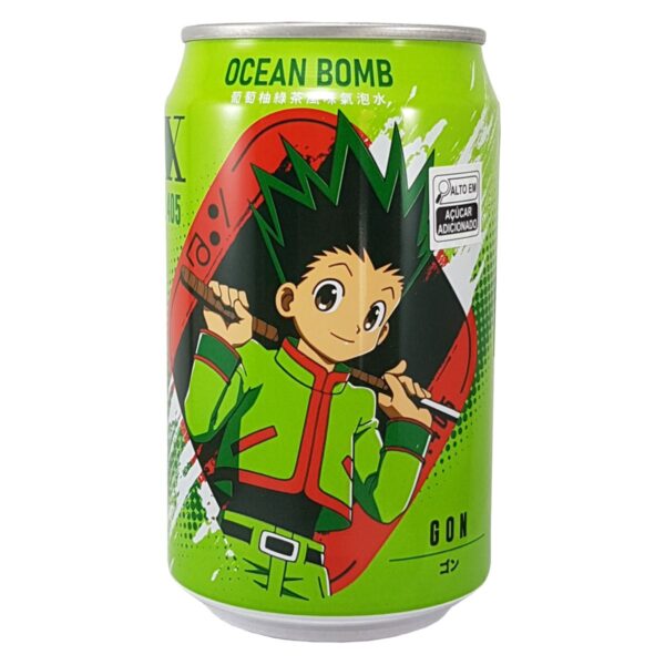 Ocean Bomb - HUNTER×HUNTER Grapefruit Green Tea 330ml (Taiwan)