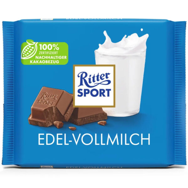 Ritter Sport Fine Milk Chocolate (Germany)