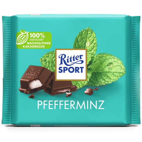 Ritter Sport Dark Peppermint 100g (Germany)