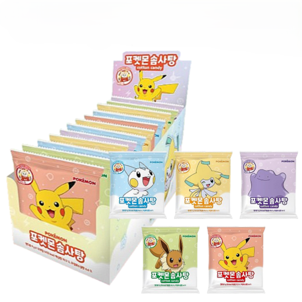 Pokemon Cotton Candy 12x9g (Korea)
