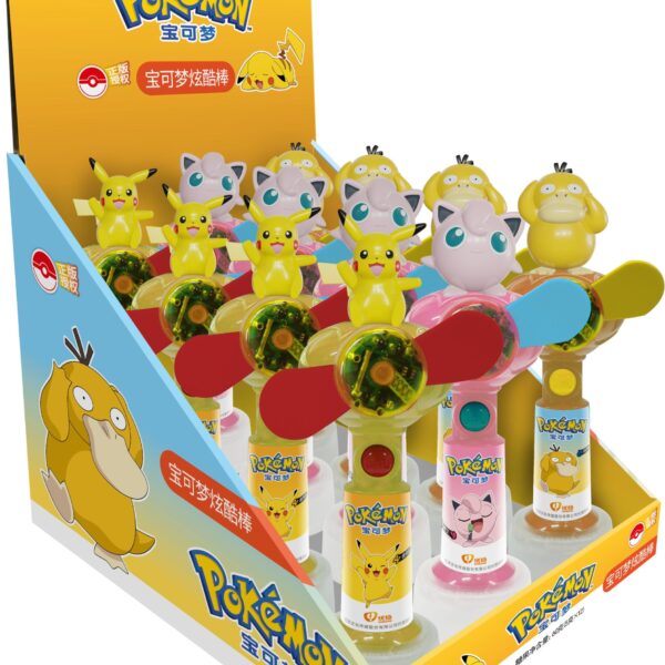 Meijiale-Pokemon Electric Fan Candy 12pck