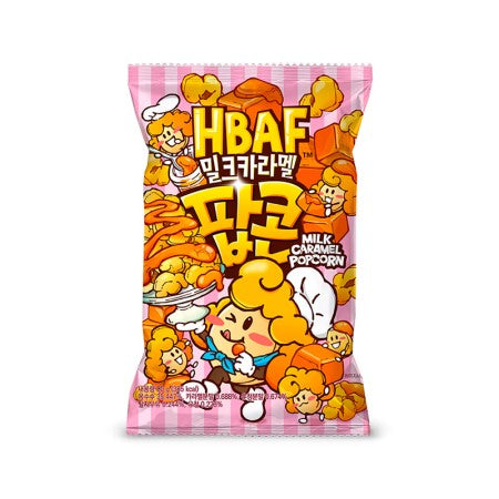 HBAF Milk Caramel Popcorn 80g (Korea)