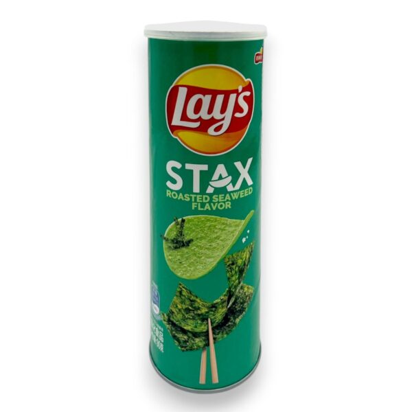 Lays Stax Roasted Seaweed 90g (China)